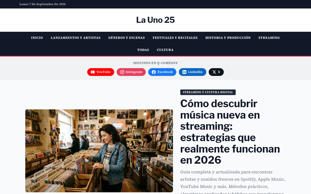 Sitio Web: Launo25