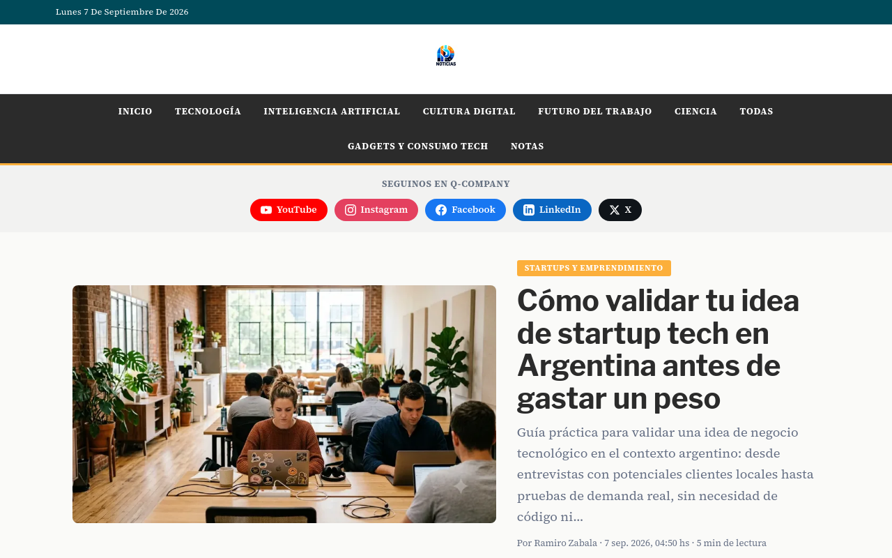 Sitio Web: Noticiaspia