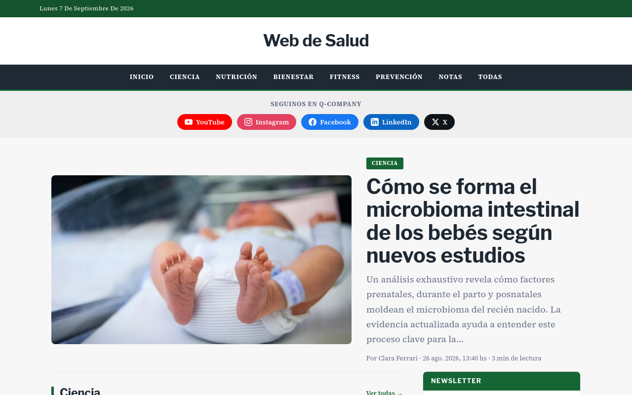 Sitio Web: Webdesalud